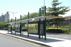 2014旅遊節公交車候車亭廣告閃亮登場