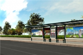 宿遷候車亭生產廠家 奧（ào）爾特廣告設備