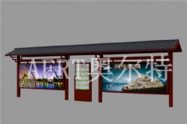 專業製作仿古候車亭，城市公交（jiāo）站台廠家