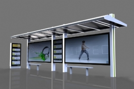 公交候車亭廣告價值闡述