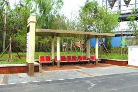 候車亭廠家介紹中國風實用候車亭