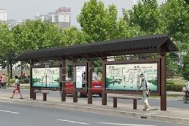 鍍鋅（xīn）板材質的（de）候車亭（tíng）易生（shēng）鏽嗎