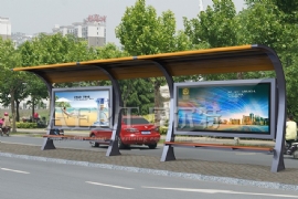 創意的候車亭燈箱畫麵很重(chóng)要