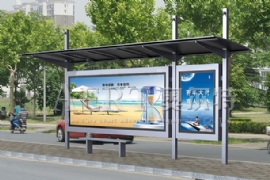 候車亭廠家（jiā）設（shè）計簡潔大氣實用候車亭