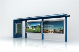 公交站台冬季也需要保護