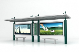 候（hòu）車亭的更新換代，見證城市的迅（xùn）速（sù）發展