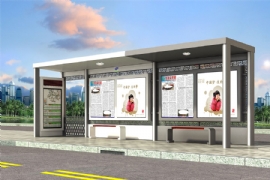 港灣公交候車亭（tíng）家門口的避（bì）風港