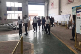 熱烈歡迎市領導來我公司視察工作