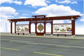 公（gōng）交候車（chē）亭的趣味性和美觀性