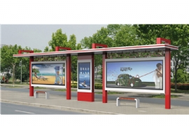 候車亭是城市一道美麗（lì）的風景展現城市魅力的窗口（kǒu）