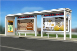 不同的城（chéng）市（shì）風的土人情選擇不同款式的候車亭（tíng）