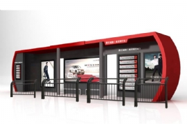 公交候車（chē）亭使用（yòng）的材（cái）料的多元化發展