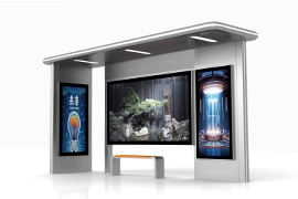 浙江紹興公交站台(tái)發(fā)貨案例