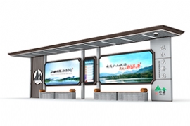 中式候車亭  帶你遇見千年（nián）永嘉