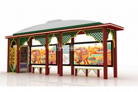 奧（ào）爾特設計篇--新疆元素公交站（zhàn）台