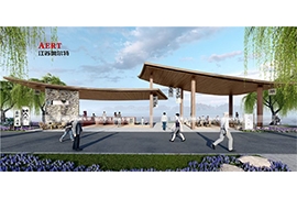 浙江台州（zhōu）景（jǐng）區廊架發貨案例