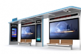 浙江永嘉智能候車亭發貨案例