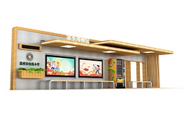 學生候車亭上下學路上的（de）“暖心驛站”