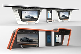 湖北武漢智能（néng）候車亭發貨案例