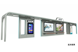 湖南長（zhǎng）沙智能公交候車亭發貨（huò）案例