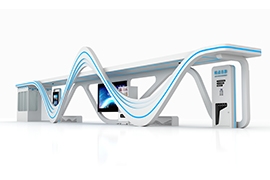 準格爾旗現代（dài）化候車亭煥新城市出（chū）行