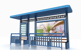 山西呂梁鄉鎮（zhèn）款候車亭發貨案例